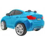 Elektrické autíčko BMW X6 - dvojmiestne - lakované - modré